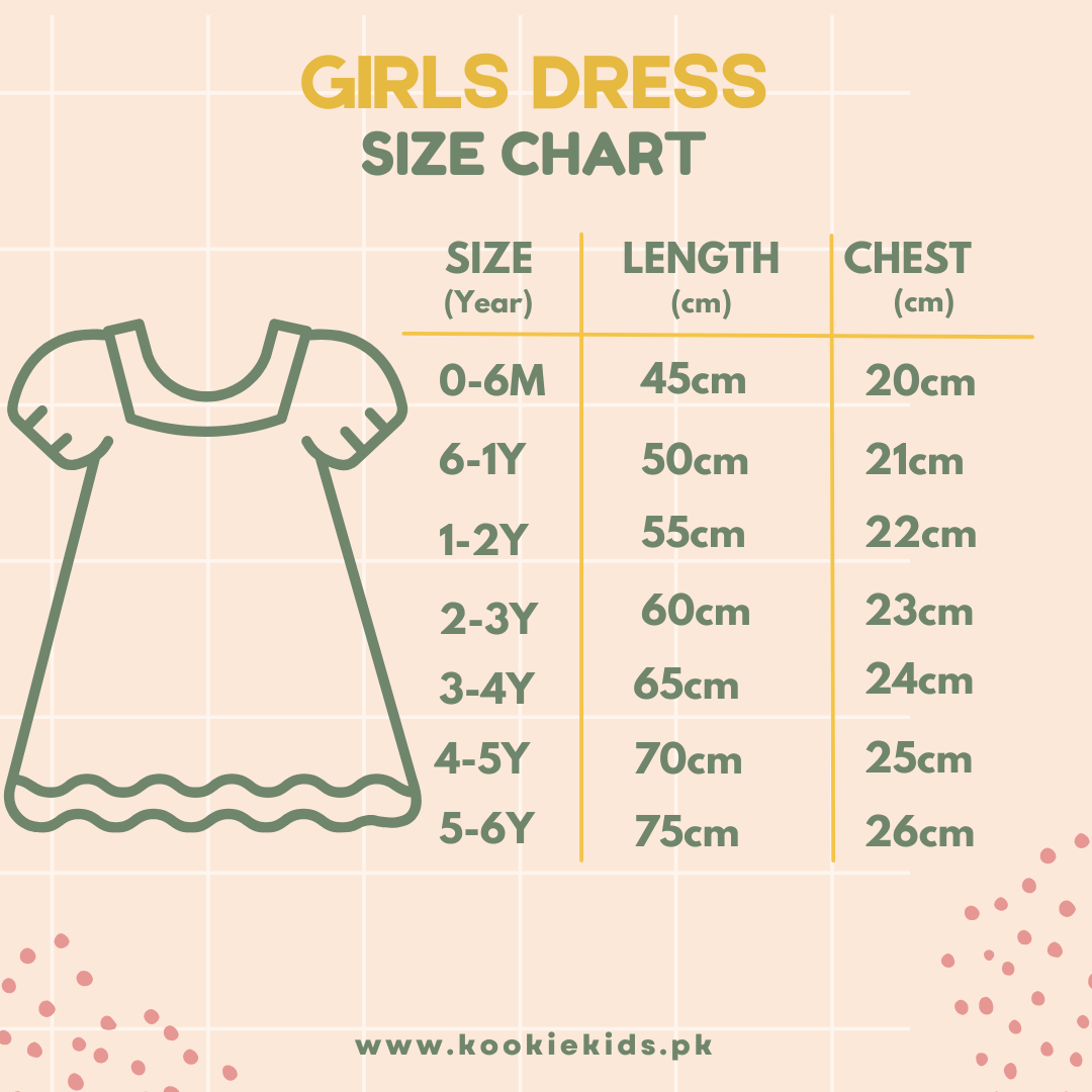 Girls Pleated Winter Dress